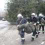 Спасатели провели в Крыму учения с огоньком