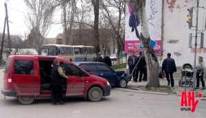 На злополучном перекрестке в Феодосии вновь произошла авария с участием Volkswagen