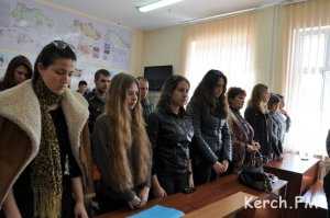 Керченские студенты участвовали в круглом столе на тему освобождения города