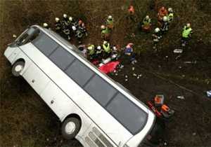 Посольство: Все пассажиры попавшего в ДТП в Бельгии автобуса – россияне