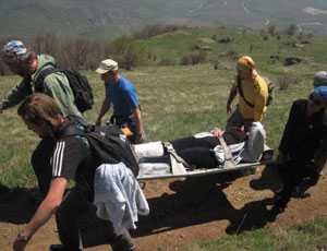 За день в горах Крыма пострадали пятеро туристов