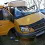 Возле Евпатории в аварии пострадали шесть пассажиров микроавтобуса