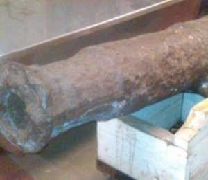 Музей подводной археологии в Феодосии получил первый экспонат