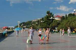 На майских праздниках в Крыму увеличилось количество украинских и российских туристов