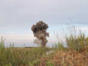 Полторы сотни мин откопали возле крымского села