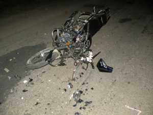 Ошибка мотоциклиста привела к смерти