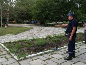 Обнаруженный возле ДКП в Столице Крыма боеприпас оказался немецким артиллерийским снарядом