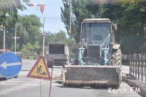 В Керчи на ул. Свердлова опять затруднено движение