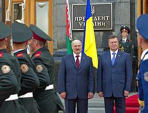 Лукашенко привез в Киев договор о границе, который Украина пыталась получить от Минска несколько лет