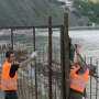 Скандальный забор в Алупке снесли в 10-й раз