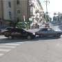В Севастополе призрак на такси въехал в иномарку