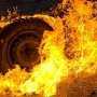 Пьяные крымчане угнали и сожгли автомобиль