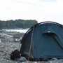 Черноморский район выбирают туристы с палатками и любители кайтсерфинга