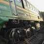 Крымский поезд сошел с рельсов в Запорожской области