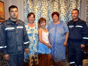 Унесенную ветром маленькую россиянку спасли украинские спасатели