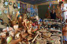 В Черноморском районе продают поделки из можжевельника