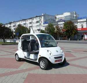 В Симферополе начался Первый автопробег электромобилей
