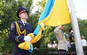 В Столице Крыма возложили цветы и венки к памятнику Т.Г.Шевченко