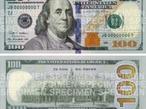 США в октябре введут в обращение новые 100 долларов