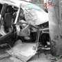 Возле Бахчисарая погибли два человека в перевернувшейся машине