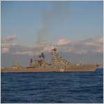Крейсер «Москва» вошел в Средиземное море