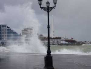 На неделе в Крыму прогнозируют дожди, грозы и шторм на море