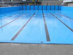 В Крыму «Олимпийский» 50-метровый бассейн наполнили водой