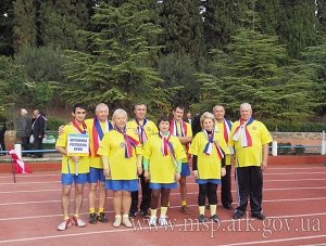 В Крыму открылась первая Всеукраинская спартакиада между инвалидов труда «Сила духа»