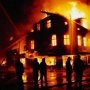 В Ночное Время в Мисхоре сгорел трехэтажный дом