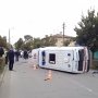 В ДТП со «скорой», перевернувшейся в Евпатории, пострадали три человека