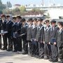 С керченских школьников взяли клятву в обмен на черные береты