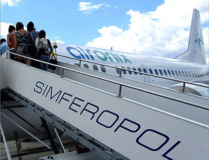 В симферопольском аэропорту «Air Onix» устроил многочасовую задержку вылета московского рейса