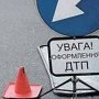 На Ялтинском шоссе ВАЗ столкнулся с троллейбусом