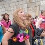 В Севастополе под дождем состоялся марафон «Танцуй и живи!»