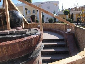 Многострадальный фонтан в симферопольском сквере Республики «законсервировали» на зиму
