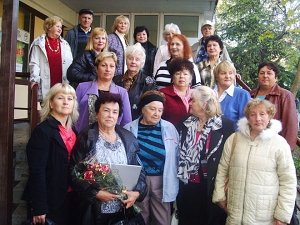 75-летний юбилей отметила преподаватель Университета 3-го возраста Красногвардейского терцентра