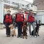 В Севастополе спасать людей помогают собаки