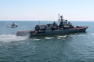 Украинский фрегат «Гетьман Сагайдачный» напугал сомалийских пиратов, угрожавших гражданскому судну