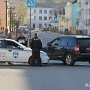 В Керчи одновременно произошли две аварии, одна с участием милиции