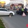 В Столице Крыма «девятка» протаранила Honda. Девушка – в больнице