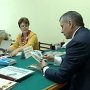 Председатель Верховной Рады Автономной Республики Крым Владимир Константинов провел личный приём граждан