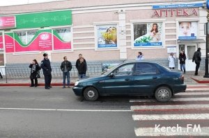 В Керчи на переходе машина сбила пожилого мужчину