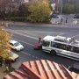 И снова авария на Ушакова: высунулся и получил троллейбусом