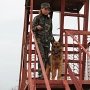 В Керченской колонии журналистам показали дрессированных собак