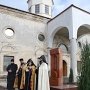 В армянской церкви Евпатории торжественно открыли хачкар