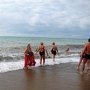 В Саках открыли крымский сезон зимнего плавания