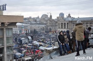 В центре Киева закрыли метро. На Крещатике собираются внутренние войска, — собкор Керчь.ФМ