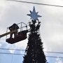 Симферополь уставят новогодними елками