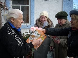 90-летний юбилей отметила жительница Красногвардейского