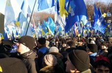 В Киеве наблюдается особое единение участников митинга в поддержку государственного курса, – депутат